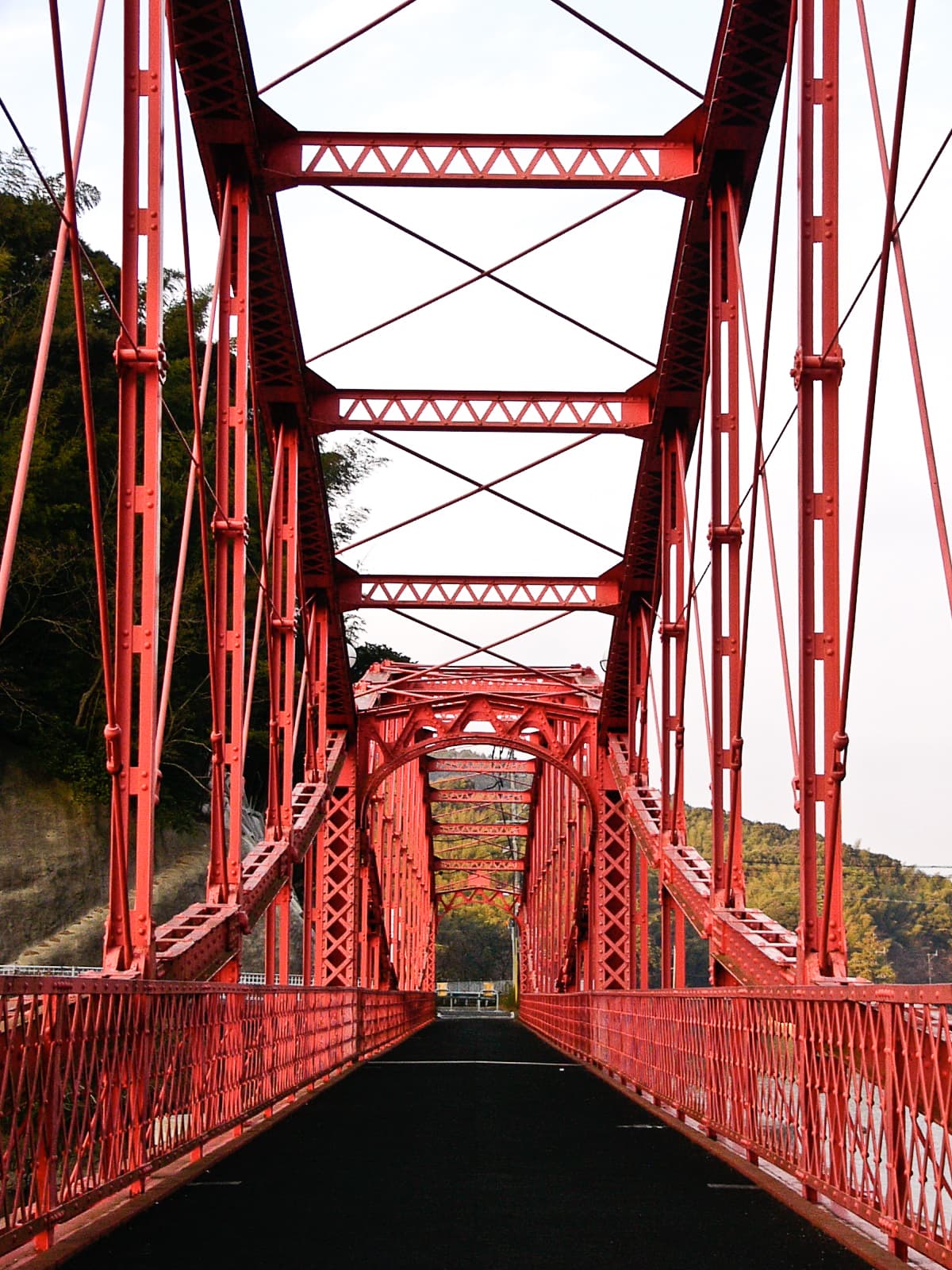 南河内桥：南河内桥：Wikimedia Commons 文件「South Kawachi Bridge1020192.jpg」中的桥梁实景。