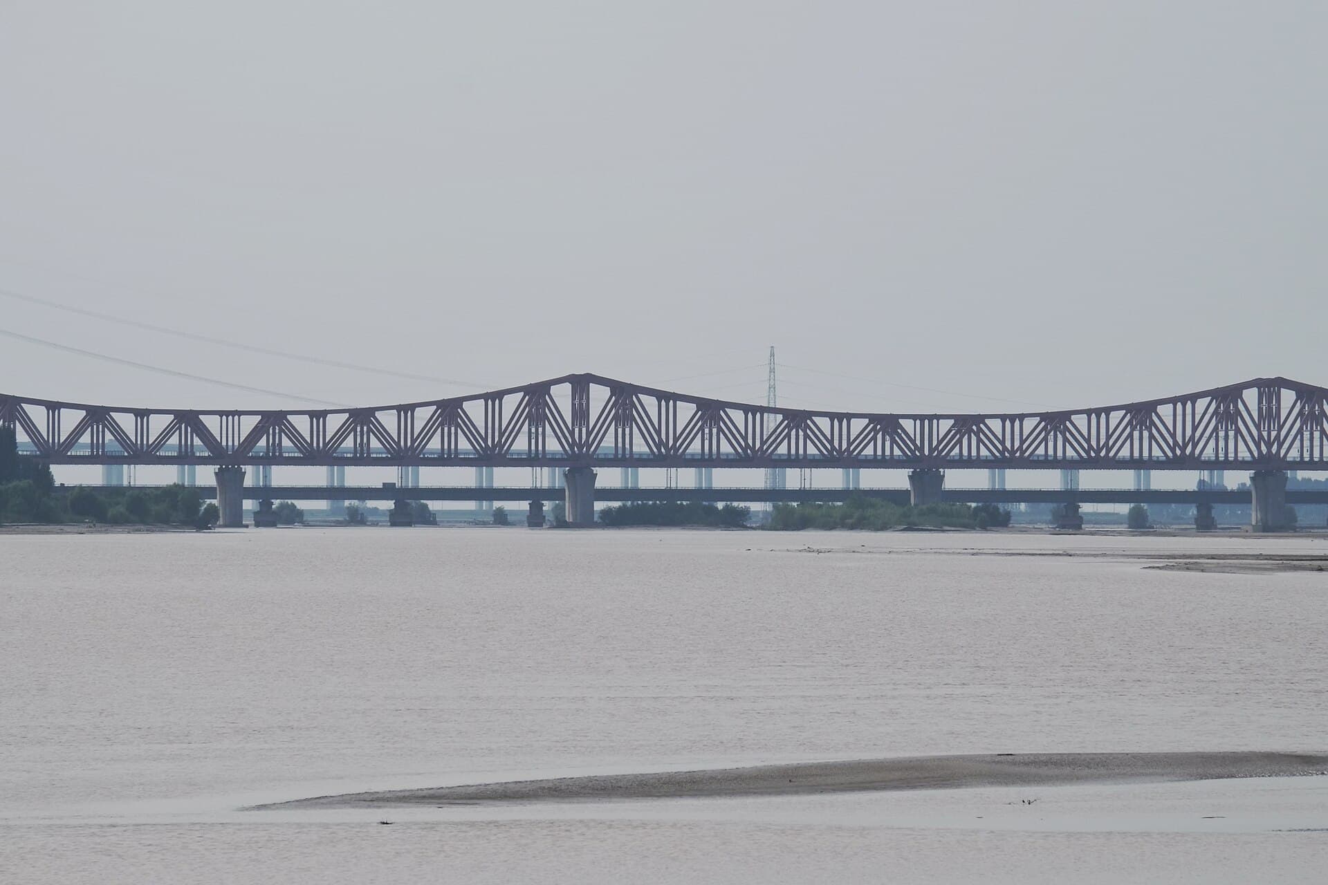 郑焦城际铁路黄河大桥：20190823 Zhengjiao Intercity Railway Yellow River Bridge.jpg
