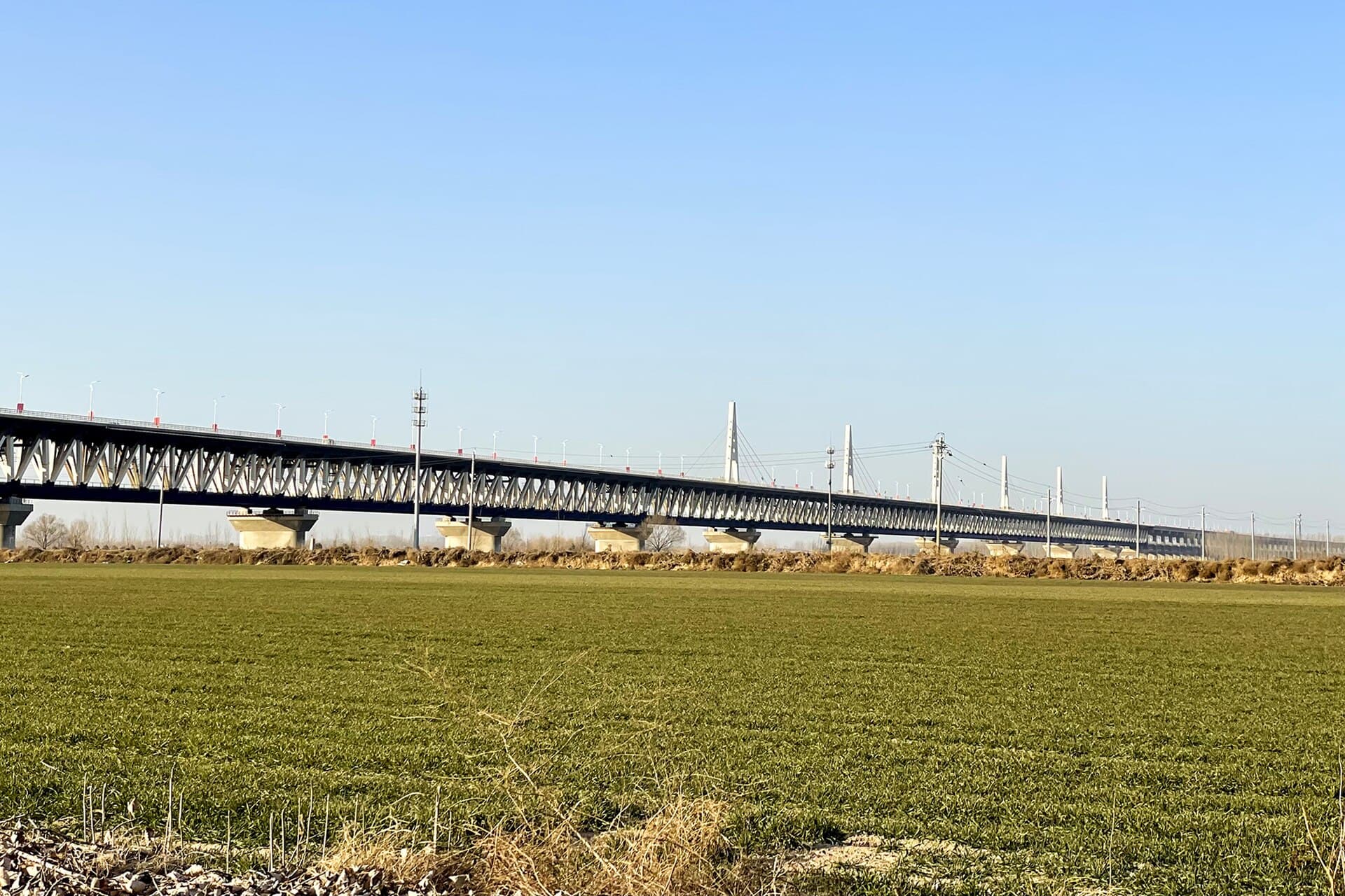 郑新黄河大桥：20210118 Zhengxin Yellow River Bridge.jpg