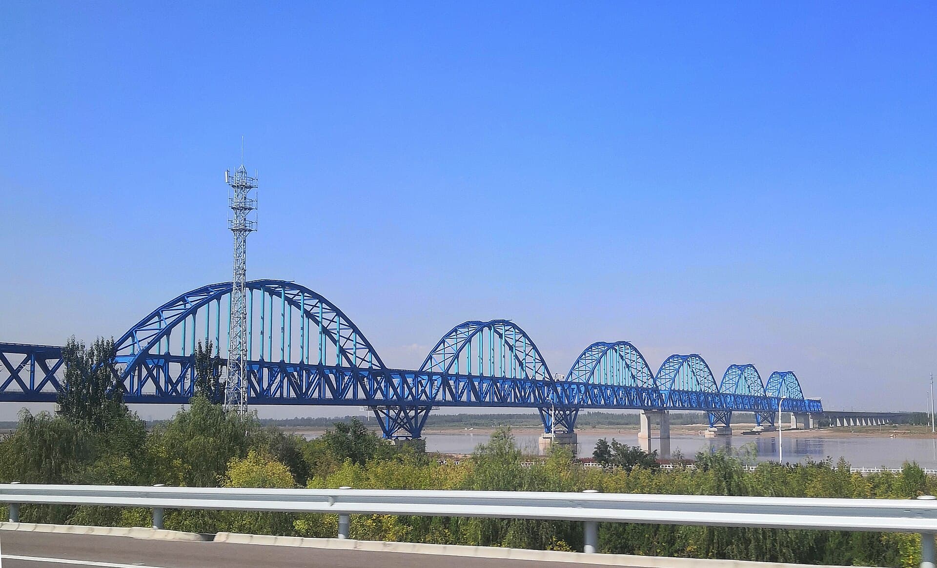 银川机场黄河大桥主视觉